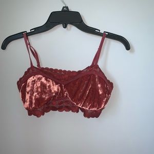 Velvet Bralette
